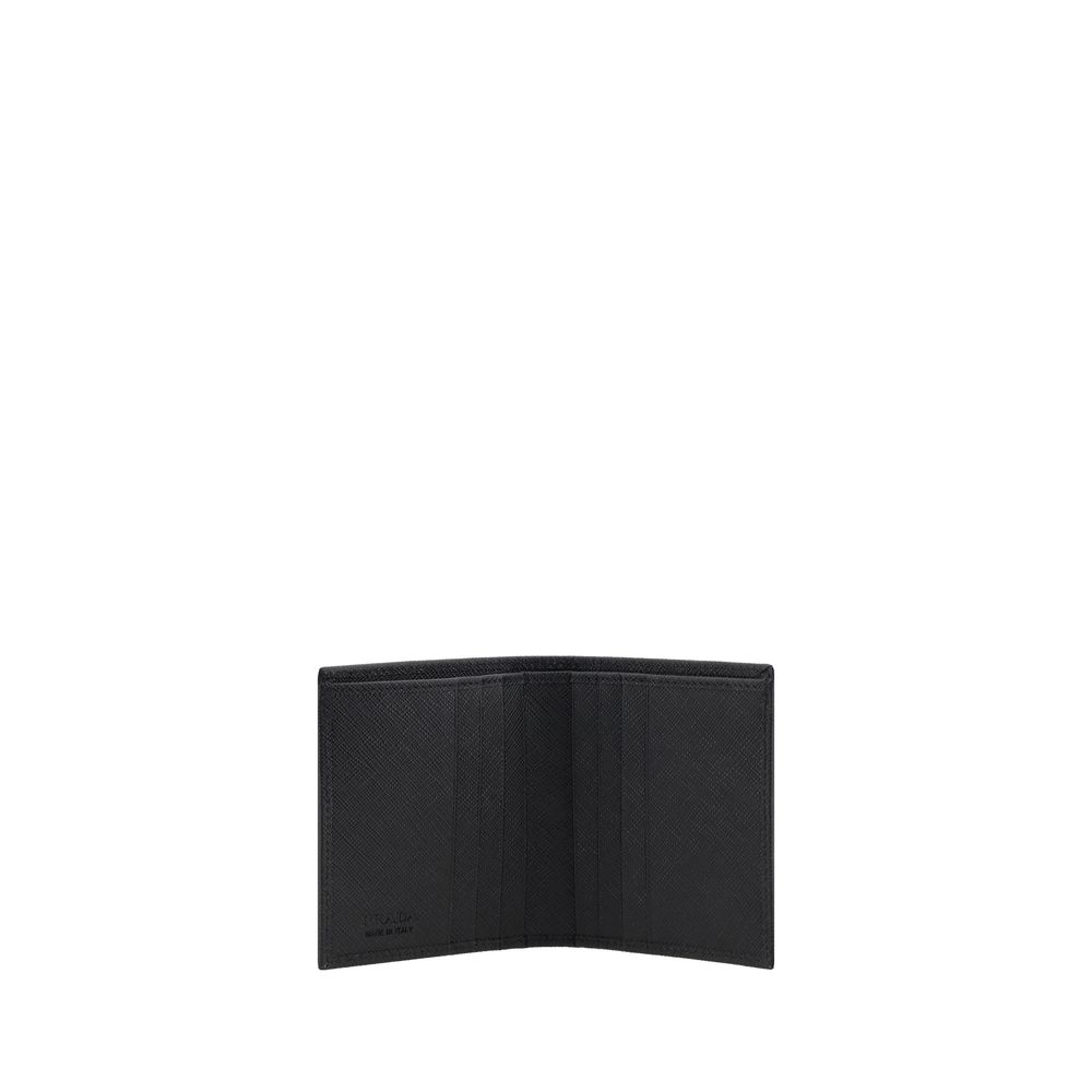 Prada Black Recycled Polyamide Wallet