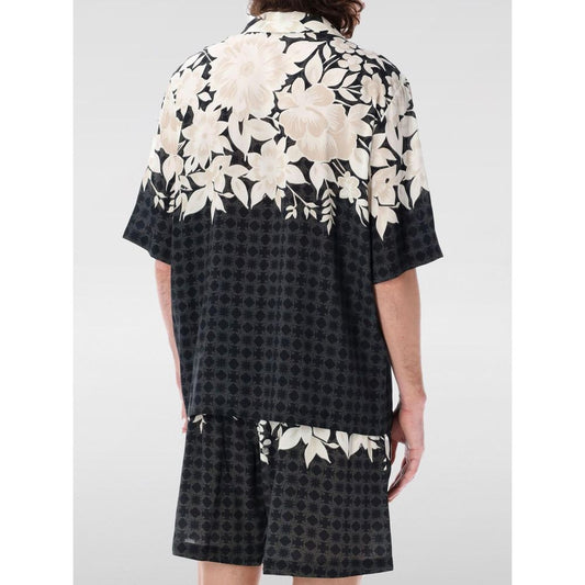 Amiri Black Silk Pattern Shirt