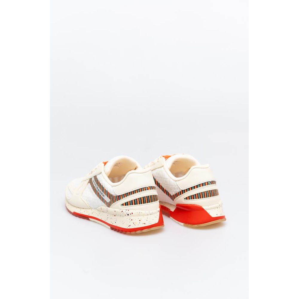 Scotch & Soda White Leather Sneakers