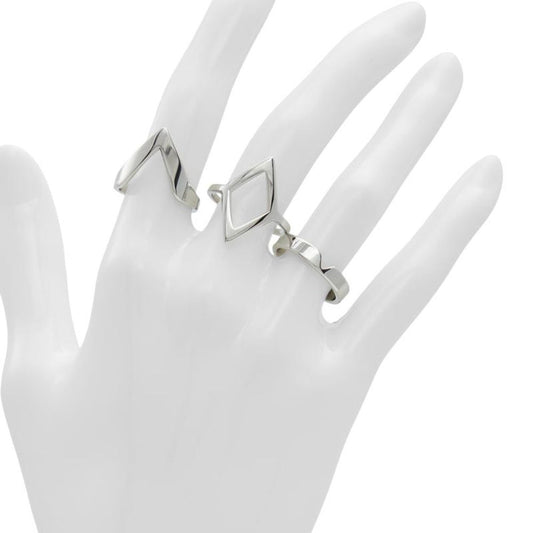 ALDO Silver Elastane Ring