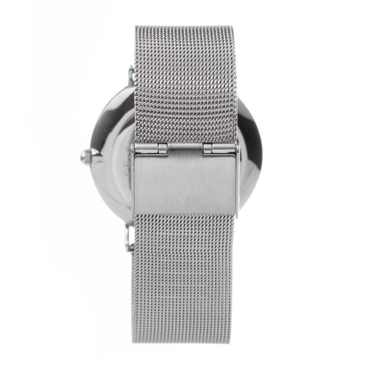 ARABIANS Silver Stainless Steel Dress Watch