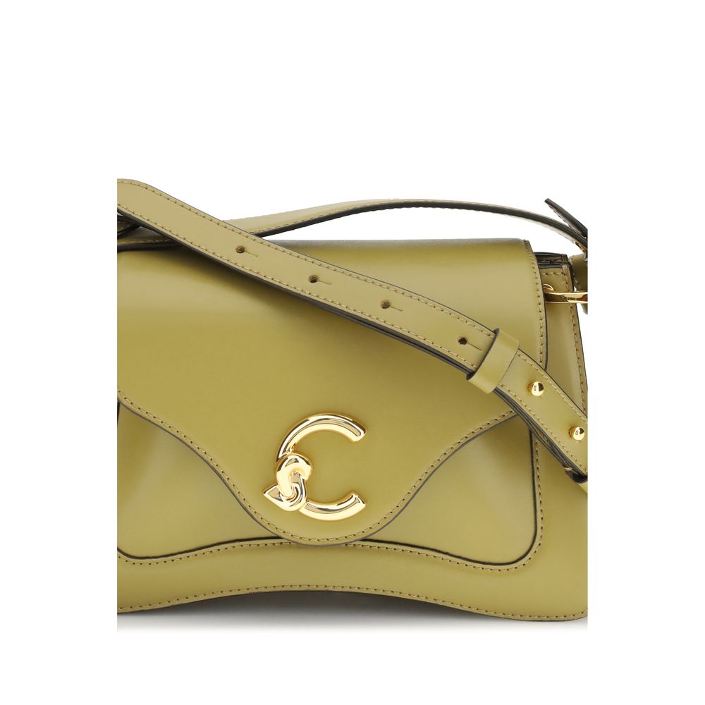 Coccinelle Bicolor Calf Leather Bos Taurus Handbag