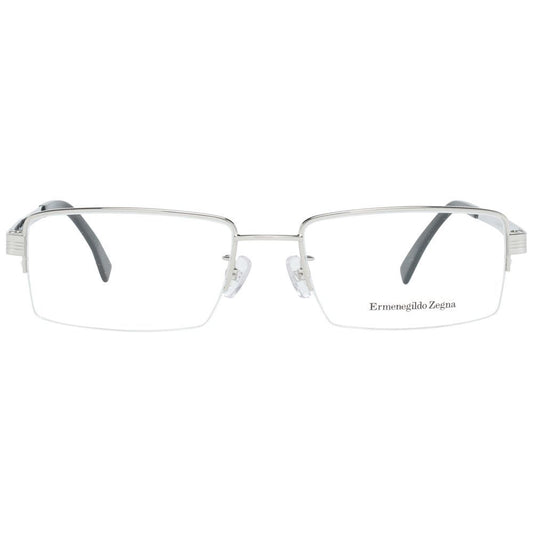 Ermenegildo Zegna Silver Titanium Glasses (Frames)