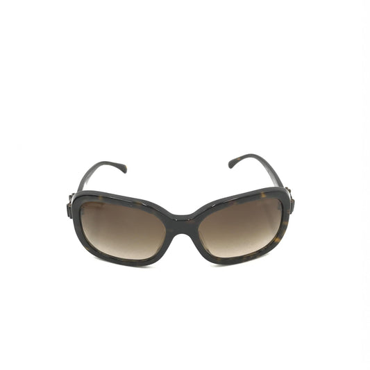 Chanel Interlocking CC Logo Oversize Sunglasses