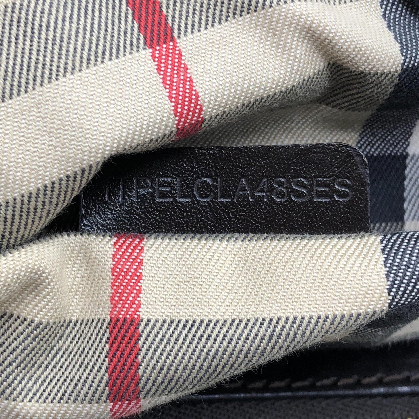 Burberry Dark Leather Tote