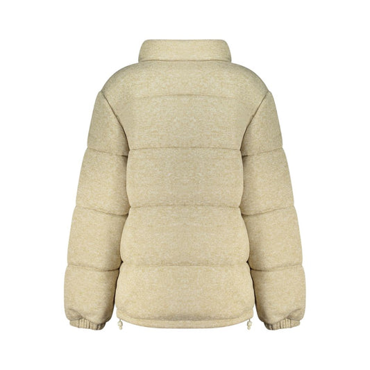 Guess Jeans Beige Polyester Women's Jacket