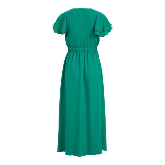 Vila Clothes Bicolor Polyester Casual Dress