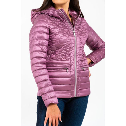 Gas Pink Polyester Parka