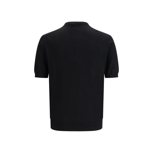 Prada Black Fleece Wool T-Shirt