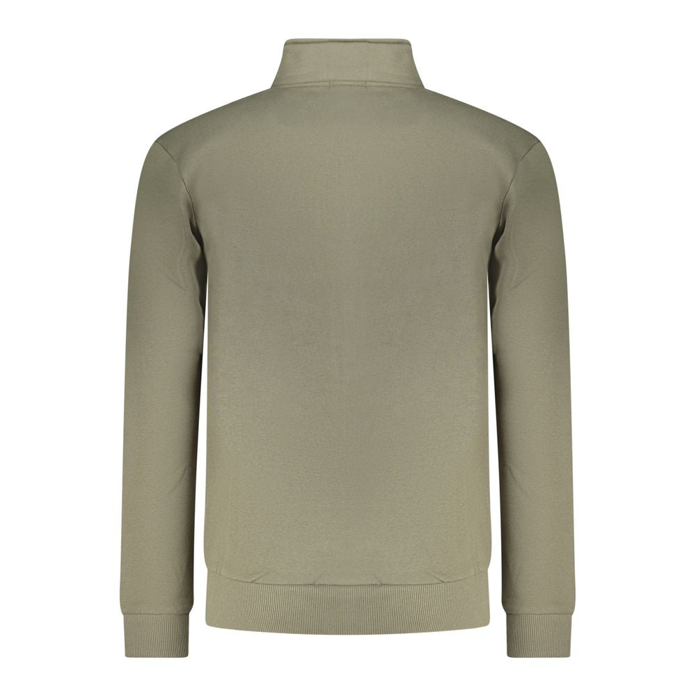 Coveri Moving Verde Cotton Men Sweatshirt