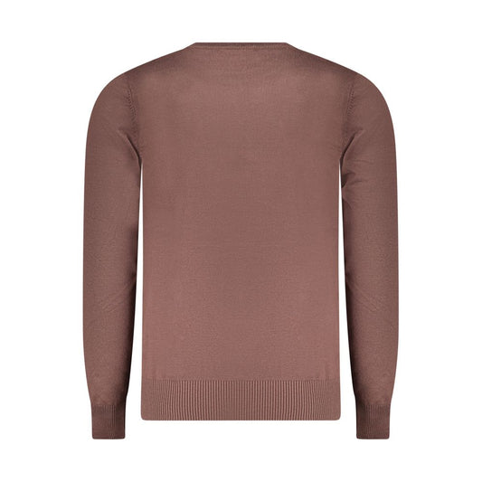 Coveri Moving Marrone Viscosa Mens Sweater