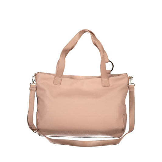 Mario Valentino Rosa Damen-Tasche aus Polyurethan
