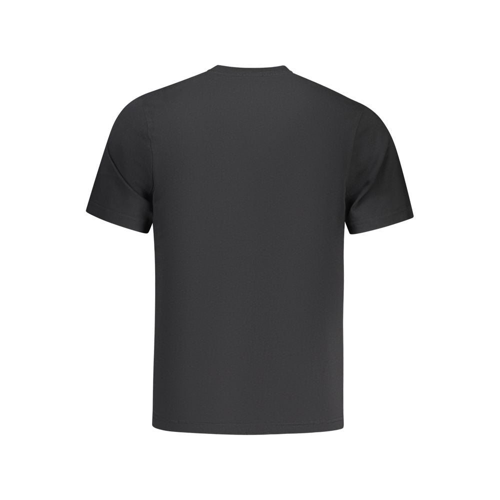 North Sails Black Cotton Men T-Shirt