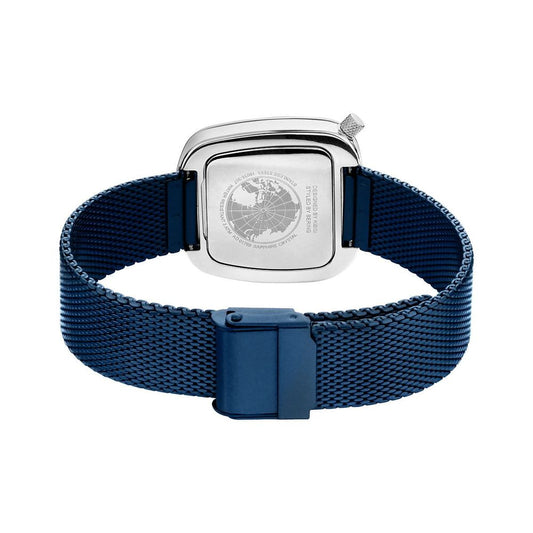BERING Blue Stainless Steel Dress Watch