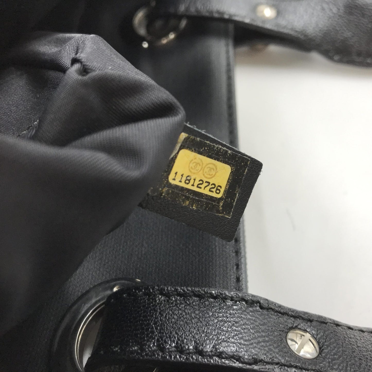 Chanel Black Canvas Paris-Biarritz Tote PM Handbag