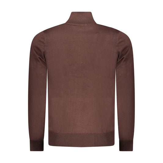 Coveri Moving Marrone Viscosa Mens Sweater