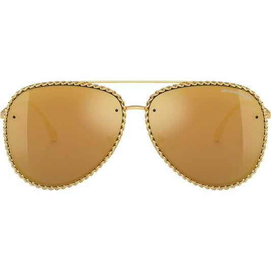 Michael Kors Gold Metal Sunglasses