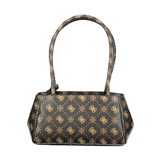 Guess Jeans Marrone Poliuretano Women Handbag