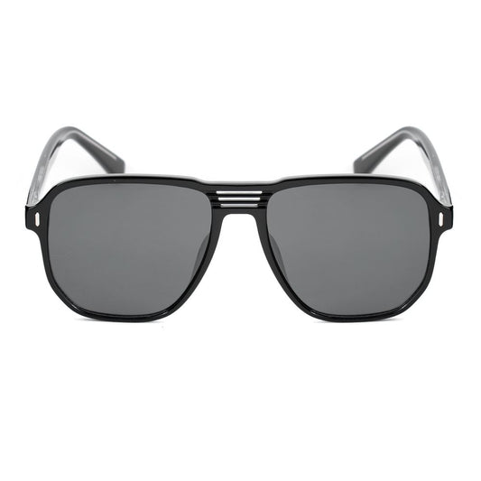 Bobroff Black Acetate Sunglasses