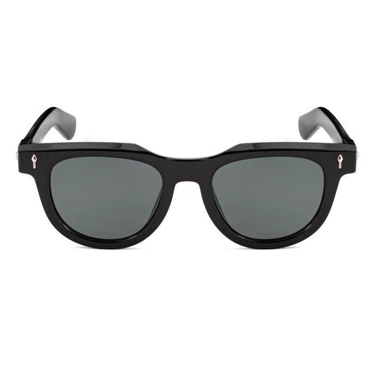 Bobroff Black Acetate Sunglasses