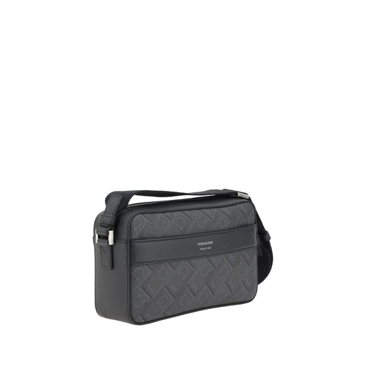 Ferragamo Black Polyethylene Shoulder Bag