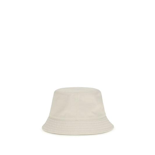 Moncler White Polyester Bucket Hat