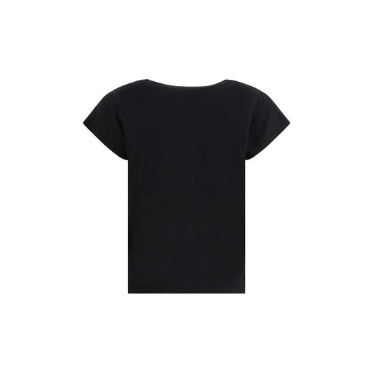 James Perse Black Cotton T-Shirt