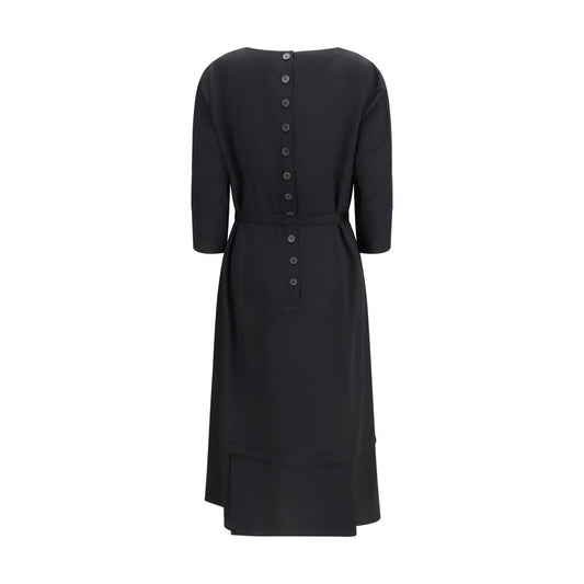 Prada Black Acetate Casual Dress