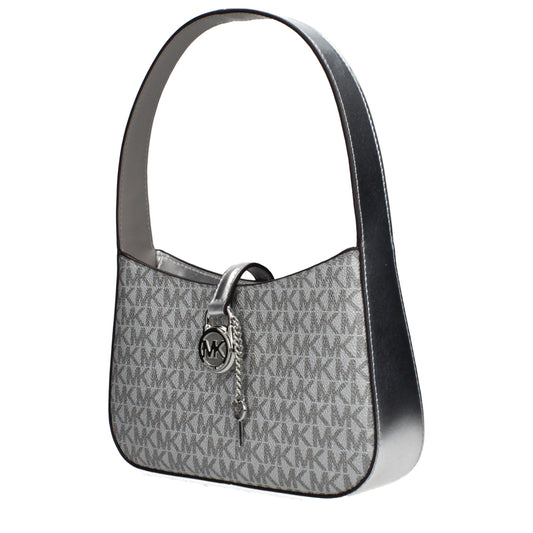 Michael Kors Gray Fabric Handbag