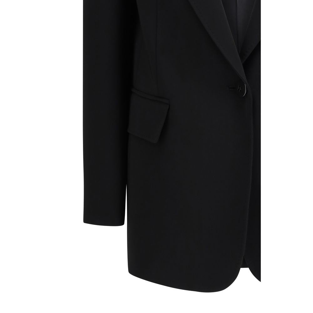 Max Mara Schwarzer Blazer aus Triacetat
