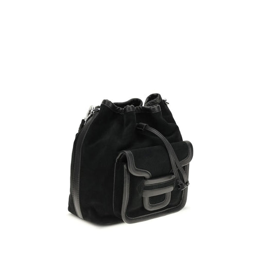 Pierre Hardy Schwarze Tasche aus Kalbsleder Bos Taurus
