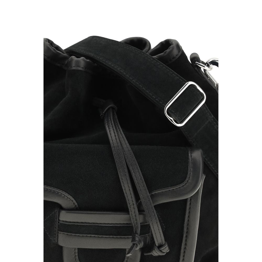 Pierre Hardy Black Calf Leather Bos Taurus Backet Bag