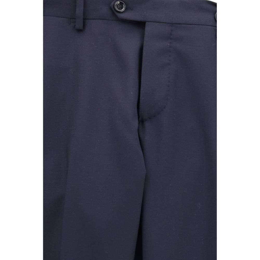 Lardini blauer zweiteiliger Anzug aus Wolle