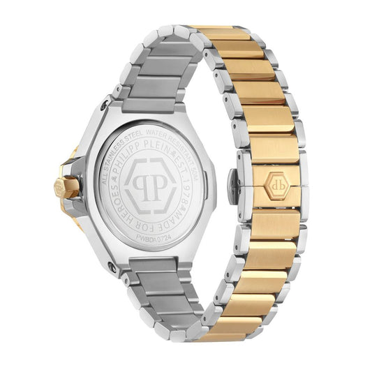 Philipp Plein Gold Stainless Steel Dress Watch