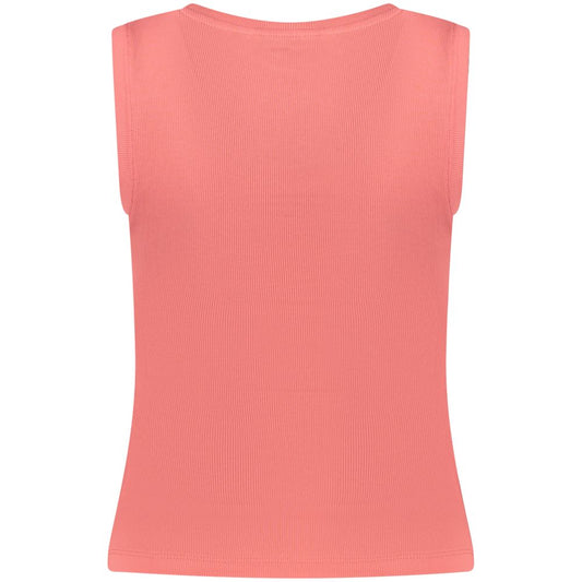 Tommy Hilfiger Pink Cotton Women's Tank Top