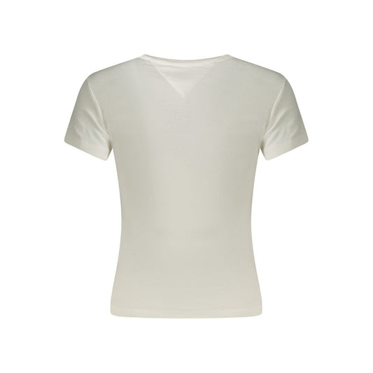 Tommy Hilfiger White Cotton Women's T-Shirt