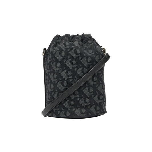 Calvin Klein Black Recycled Polyester Handbag