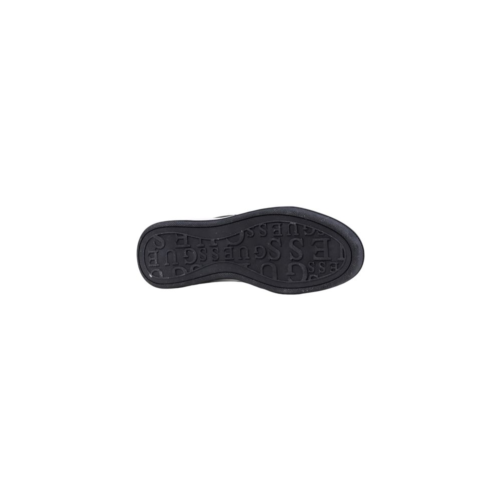 Guess Schwarze Plateau-Sneakers aus Polyethylen