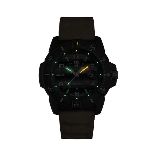 Luminox Orange Rubber Sport Watch
