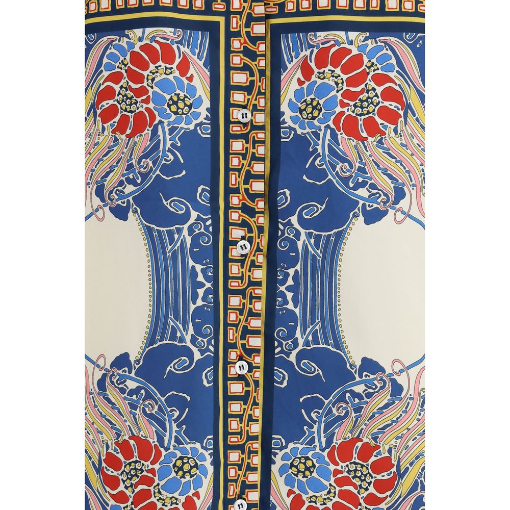 La Double J Multicolor Cotton Casual Dress