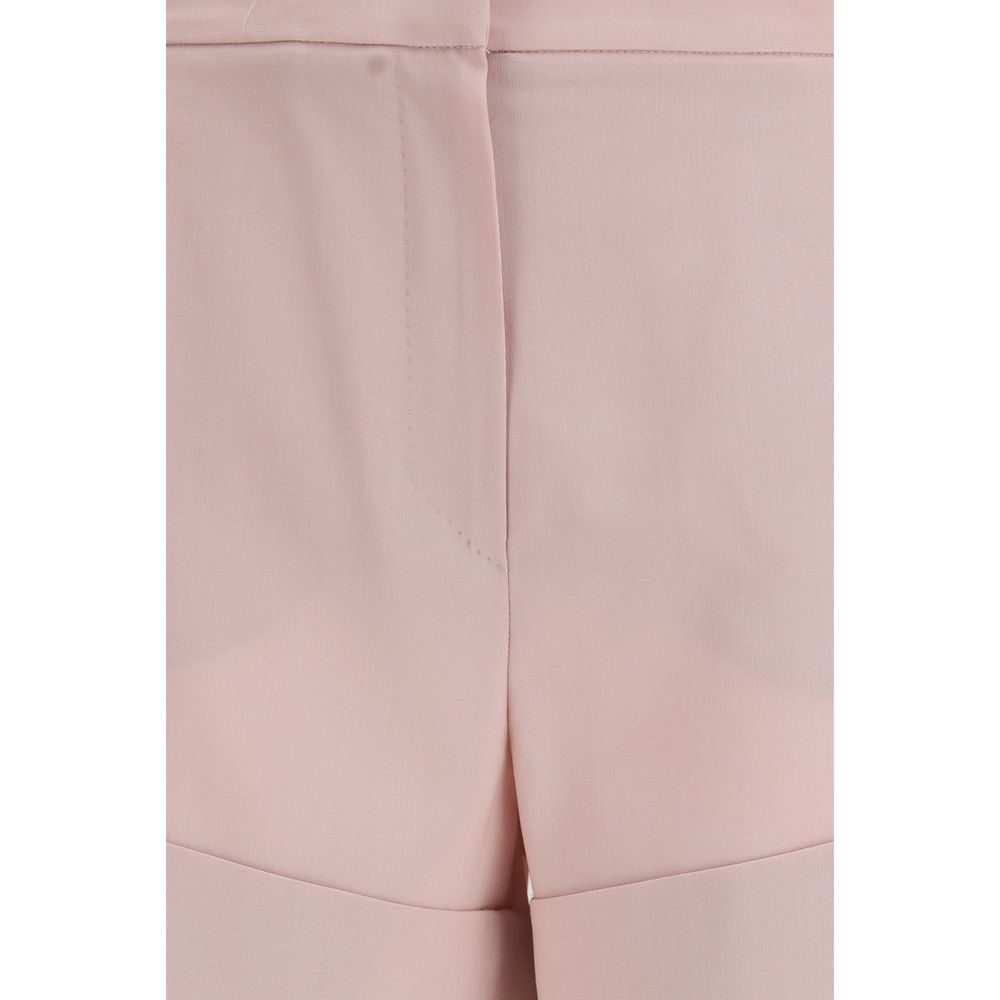 Max Mara Mehrfarbige Woll-Oversize-Bermudas