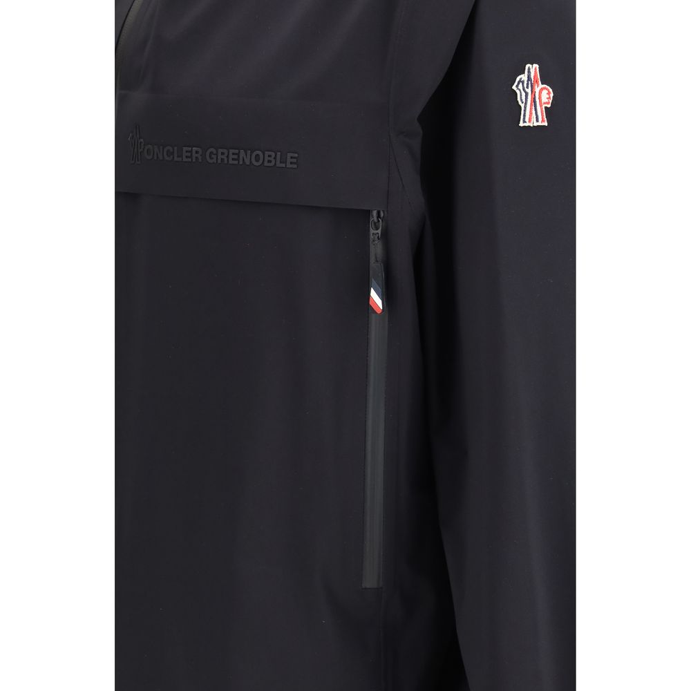 Moncler Grenoble Black Polyamide Shell Jacket