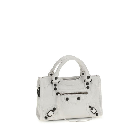 Balenciaga White Lamb Ovis Aries Aries Handbag