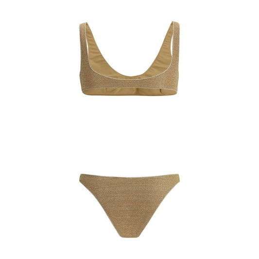 Oséree Gold Polyamide Bikini