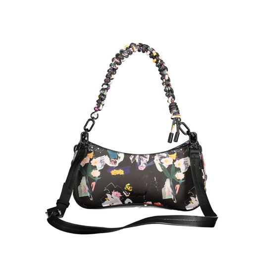 Desigual Nero Poliuretano Women Bag