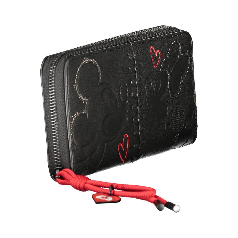 Desigual Black Polyurethane Women Wallet