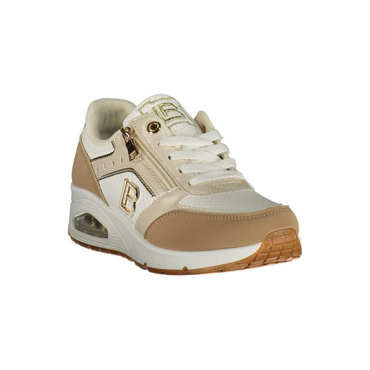 Laura Biagiotti Bianco Polyurethane Women Sneaker