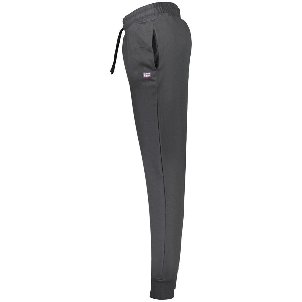 Norway 1963 Nero Cotton Men's Jogger Pant