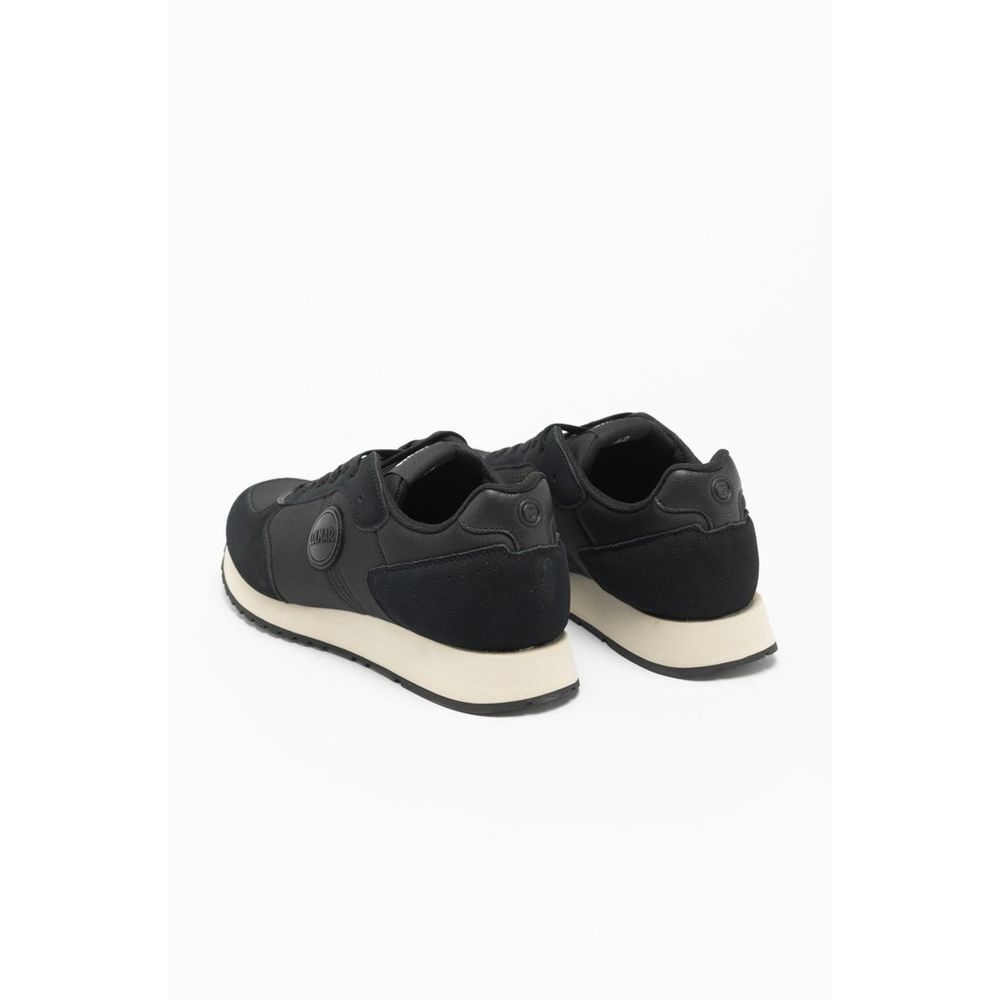 Colmar schwarze Nylon-Athletik-Sneakers