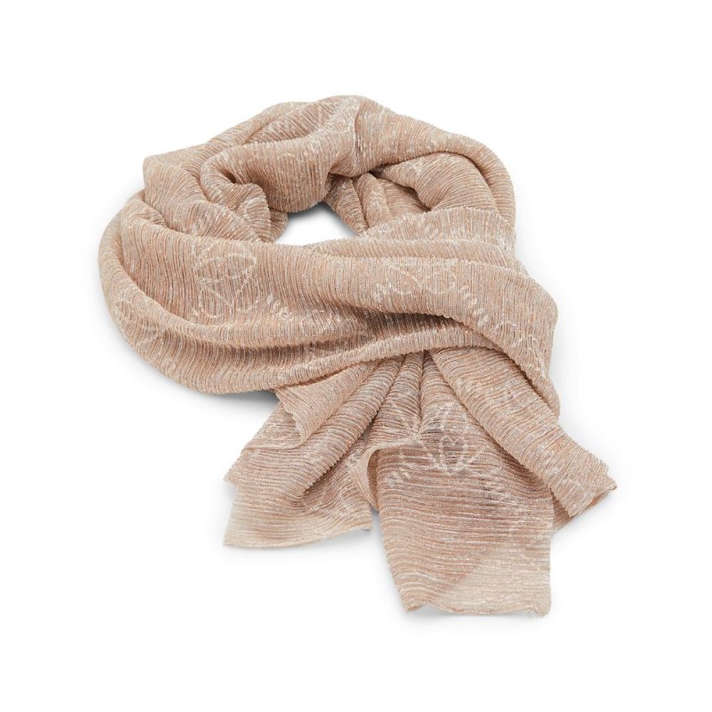 ALDO Rose Gold Polyacrylic Foulard